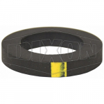 1" Cam and Groove Gasket, Black