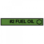 Indicator Label, "#2 Fuel Oil"