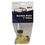 Garden Hose Y Valve- Retail Packaged