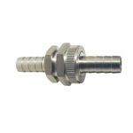 1/2" GHT Complete Coupling w/Hex Nut, 303 SS_noscript