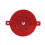2-1/2" Adjustable Red Plastic Protective Plug_noscript