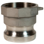 1-1/4" 316 Stainless Male Adapter x Female NPT