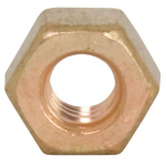 3/8"-16 Bronze Hex Nut for Bolted Clamps_noscript