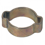 1-1/8" Zinc Plated Steel Double Ear Pinch-On Clamp_noscript