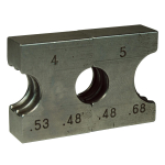 0.640" to 0.671" Small Hose Crimper Die