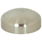 1" Stainless Steel Unpolished End Cap