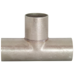 1-1/2" Stainless Steel Unpolished Long Weld Tee_noscript