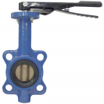 2" Butterfly Valve Wafer Style with Bronze Disc_noscript