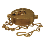 1-1/2" Domestic Cast Brass Pin Lug Cap NST (NH)_noscript