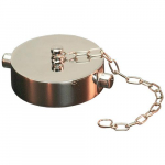 1-1/2" Polished Cast Brass Pin Lug Cap NST (NH)_noscript