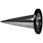 4" Stainless Steel Witches Hat Strainer_noscript