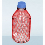 250mL Netted Lab Bottle with Blue Cap_noscript