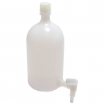 1-Gallon Low Density Polyethylene Carboy with Spigot_noscript