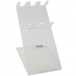 Acrylic Pipette Holder, 3 Place