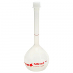 500ml Polymethylpentene Volumetric Flask