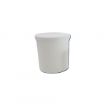 120ml White Disposable Specimen Container with Cover_noscript
