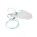Oxygen Mask, Adult, Elongated with Safety Vent_noscript