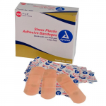 1in x 3in Sheer Plastic Adhesive Bandages Sterile_noscript