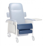 Bariatric Geri Chair Seat w/ Leg Rest, Blueridge_noscript