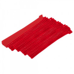 Cable Tie Hook Tape 8", Red_noscript
