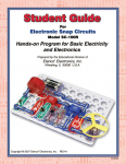 Snap Circuits Student Guide for SC-100R/SC-100_noscript