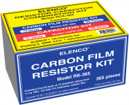 365 pc. Combo Resistor/Capacitor Set