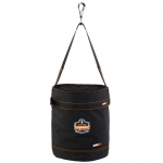 Arsenal 5970T Black Polyester Hoist Bucket with Hook_noscript