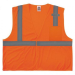 GloWear 8210HL Mesh Hi-Vis Safety Vest, Orange