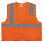 GloWear 8210OZ Mesh Hi-Vis Safety Vest, Orange