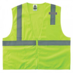 GloWear 8210OZ Mesh Hi-Vis Safety Vest, Lime_noscript