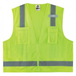 GloWear 8249Z-S Economy Surveyors Vest, Medium_noscript