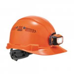 Skullerz 8972 LED Class C Cap-Style Hard Hat, Orange