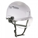 Skullerz 8975V Class C Safety Helmet, White, Clear_noscript