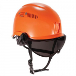 Skullerz 8975V Class C Safety Helmet, Orange, Smoke_noscript