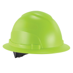 Skullerz 8969 Lightweight Full Brim Hard Hat Lime_noscript