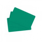 PVC Blank Card, Green, 30 Mil_noscript