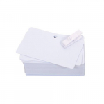 Pre-Punched Round Hole PVC Cards, 20Mil, 1 Pack_noscript
