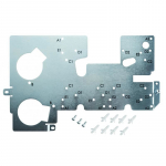 Encoder's Mounting Plate Kit w/ Screws and Rivets_noscript