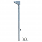 5' Bolt-on Ladder Anchor with 12" Overhead Offset