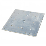 16" x 16" Post Anchor Plate for I-Beam Installation