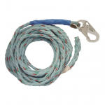 5/8" Rope with 1 Snap Hook and Braid-End, 50' Length_noscript