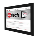 15" Open Frame Capacitive Touch Monitor
