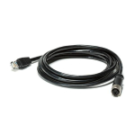 Ethernet Cable M12 to RJ45, 2m_noscript
