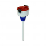 4" Safety Funnel, HDPE, Red Lid_noscript