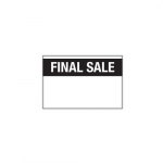 GX1812 White/Black "Final Sale" Label