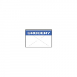 GX1812 White/Blue "Grocery" RC Label