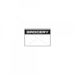 GX1812 White/Black "Grocery" RC Label_noscript