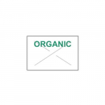 GX1812 White/Green "Organic" Label