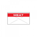 GX2212 White/Red "Meat" RC Label