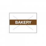 GX2216 White/Brown "Bakery" RC Label